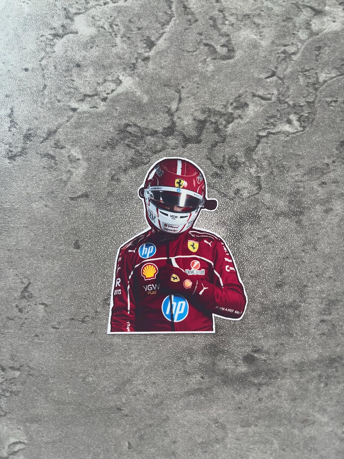 Charles Leclerc Sticker Set - Etsy