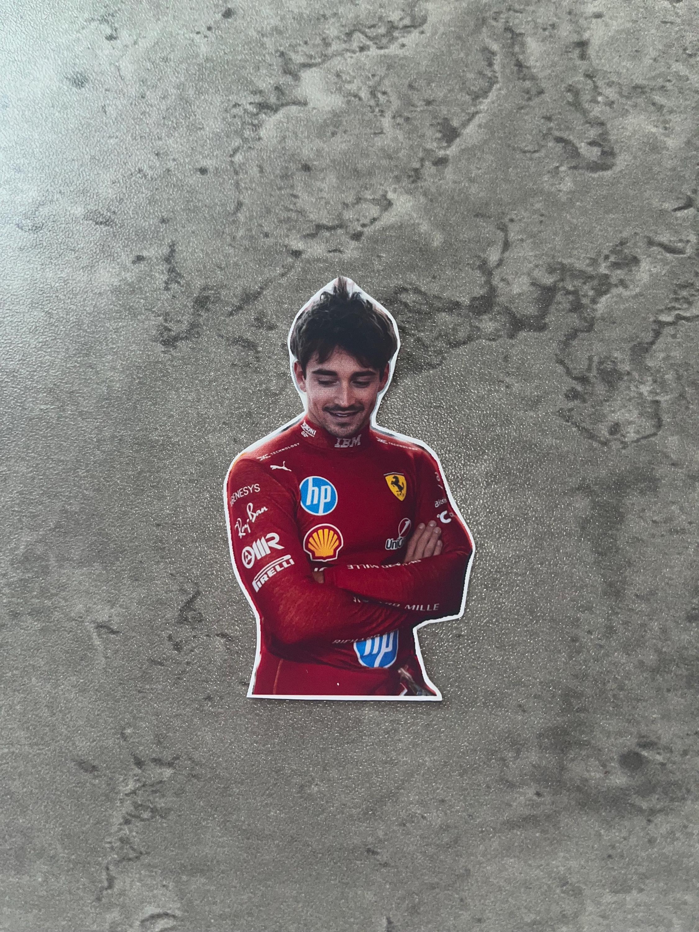 Charles Leclerc Sticker Set - Etsy