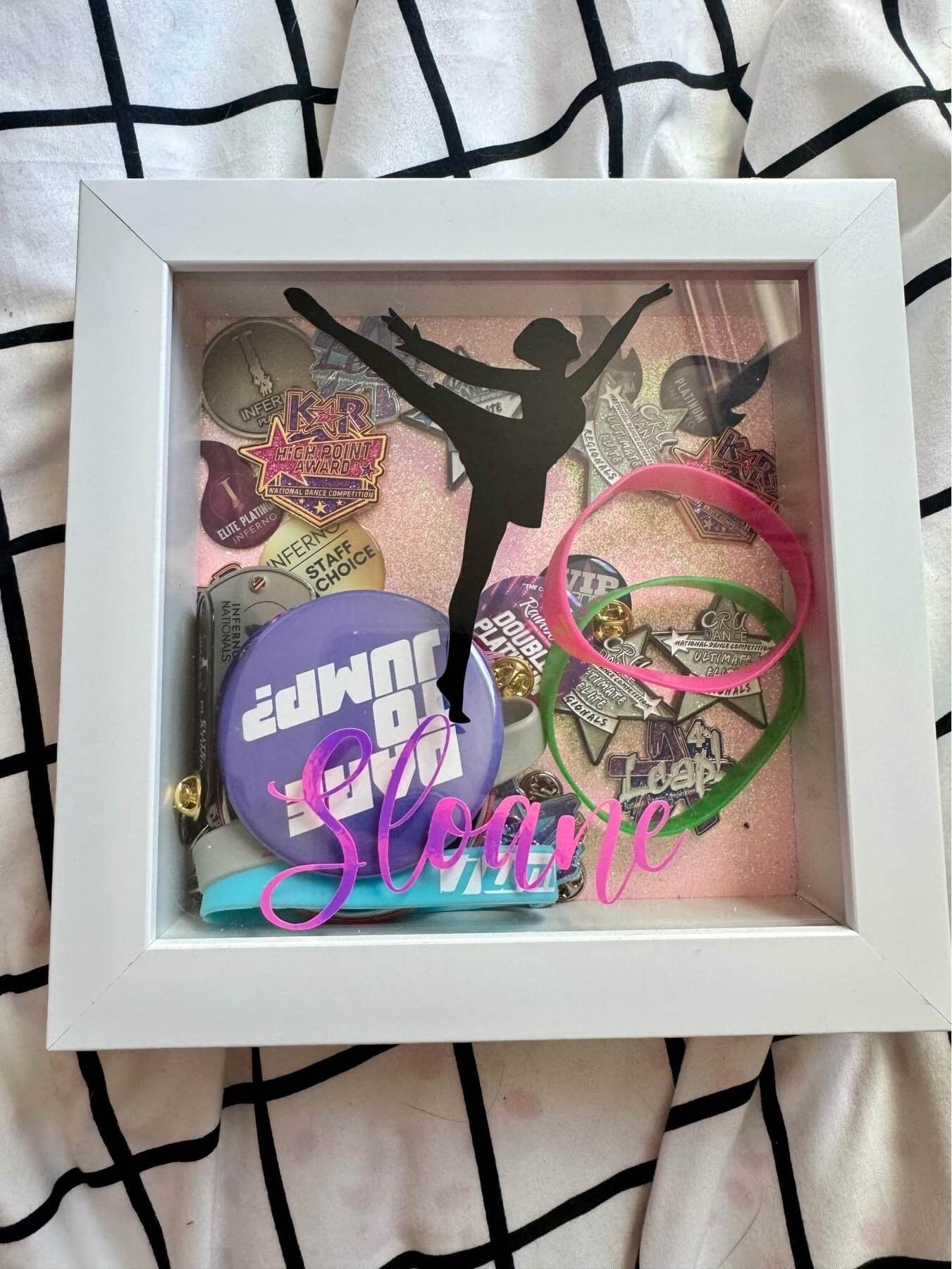 Dance Pin Keepsake Box. Personalized/customized - Etsy