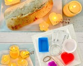 Ultimate DIY Edible Butter Candle Kit: Unique Food Gift, Charcuterie Board Art, Garlic and Basil, Holiday Dinner Party