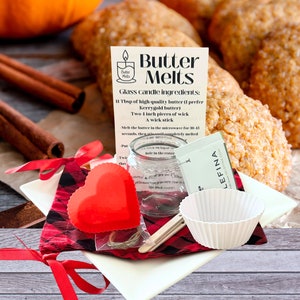DIY Butter Candle Bundle Kit, Create Delicious Artisanal Butter Candles,  Trendy Dinner Party or Date Night Idea, Bougie Charcuterie Decor