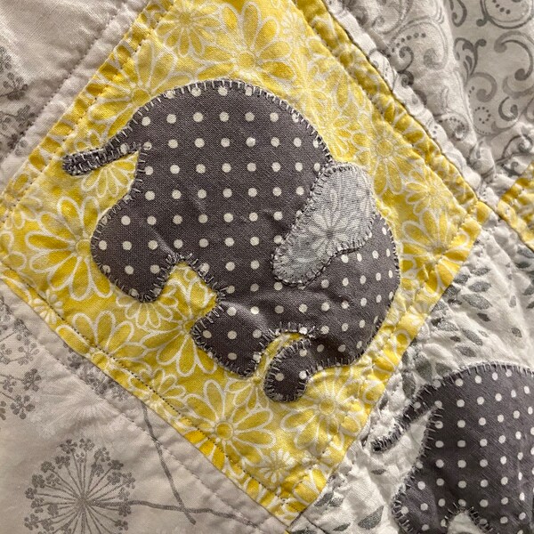 Yellow Quilt Etsy