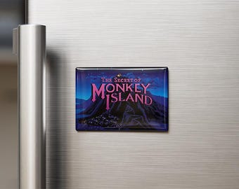 Kylskåpsmagnet Hemligheten med Monkey Island kylskåpsmagnet