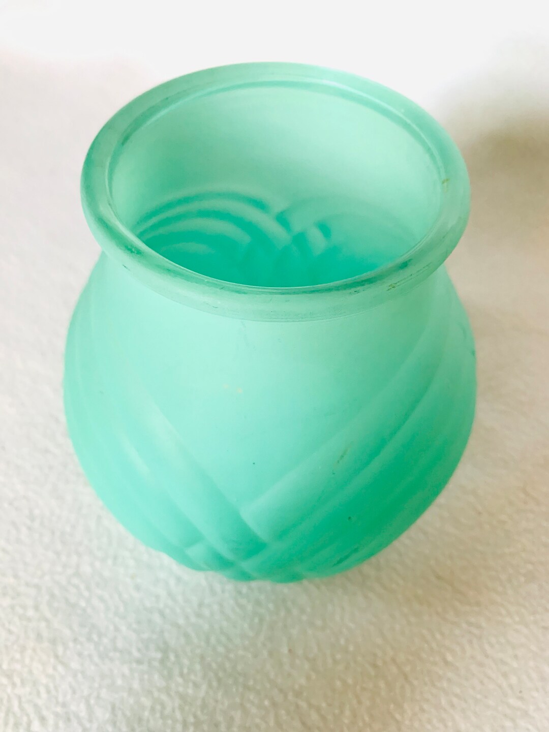 Vintage Vase, Aqua/ Ocean Blue, Turquoise. Mid Century Modern Design