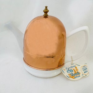 Old Dutch Teapot with Bronze cover
