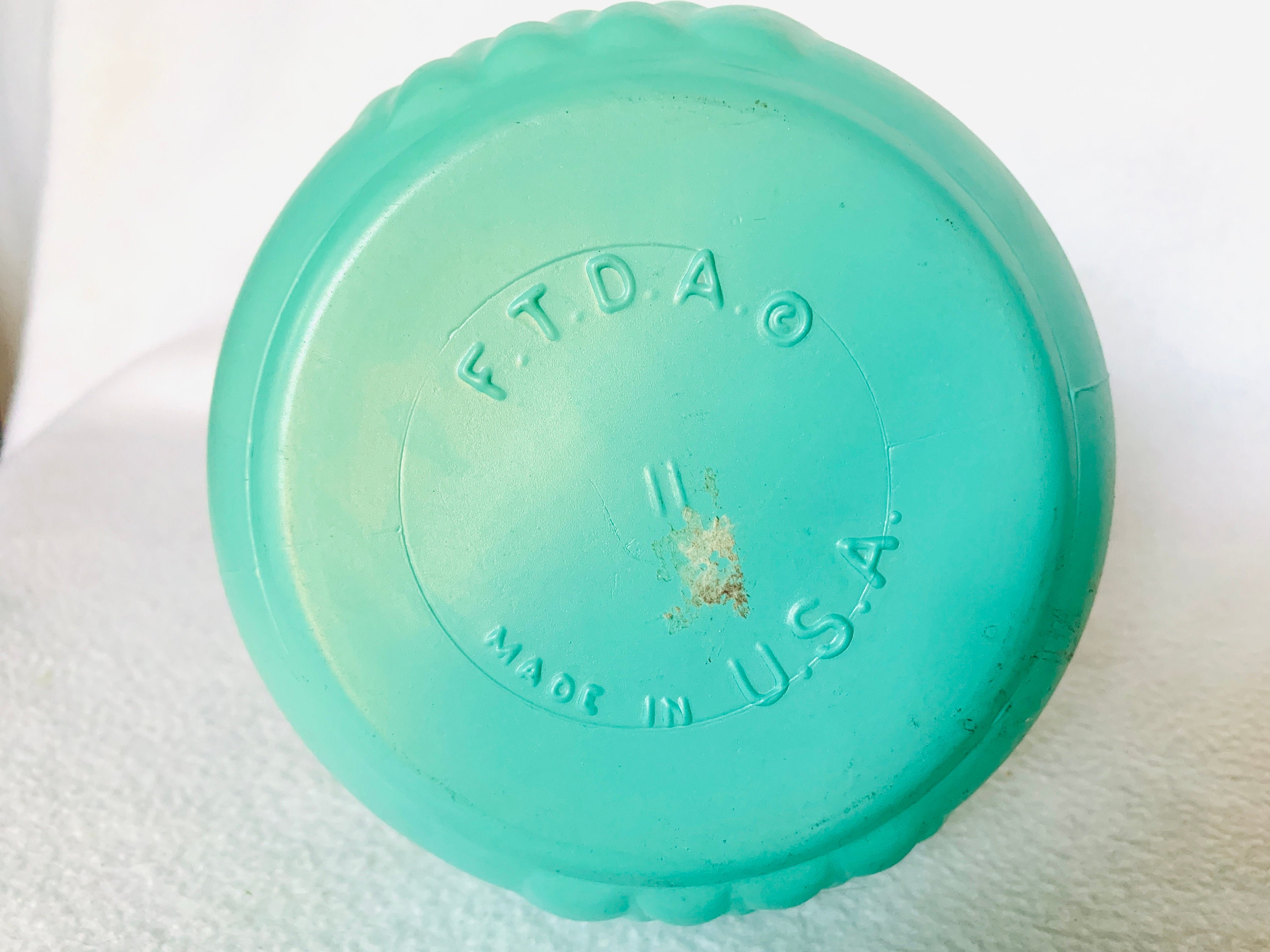 Vintage Vase, Aqua/ Ocean Blue, Turquoise. Mid Century Modern Design