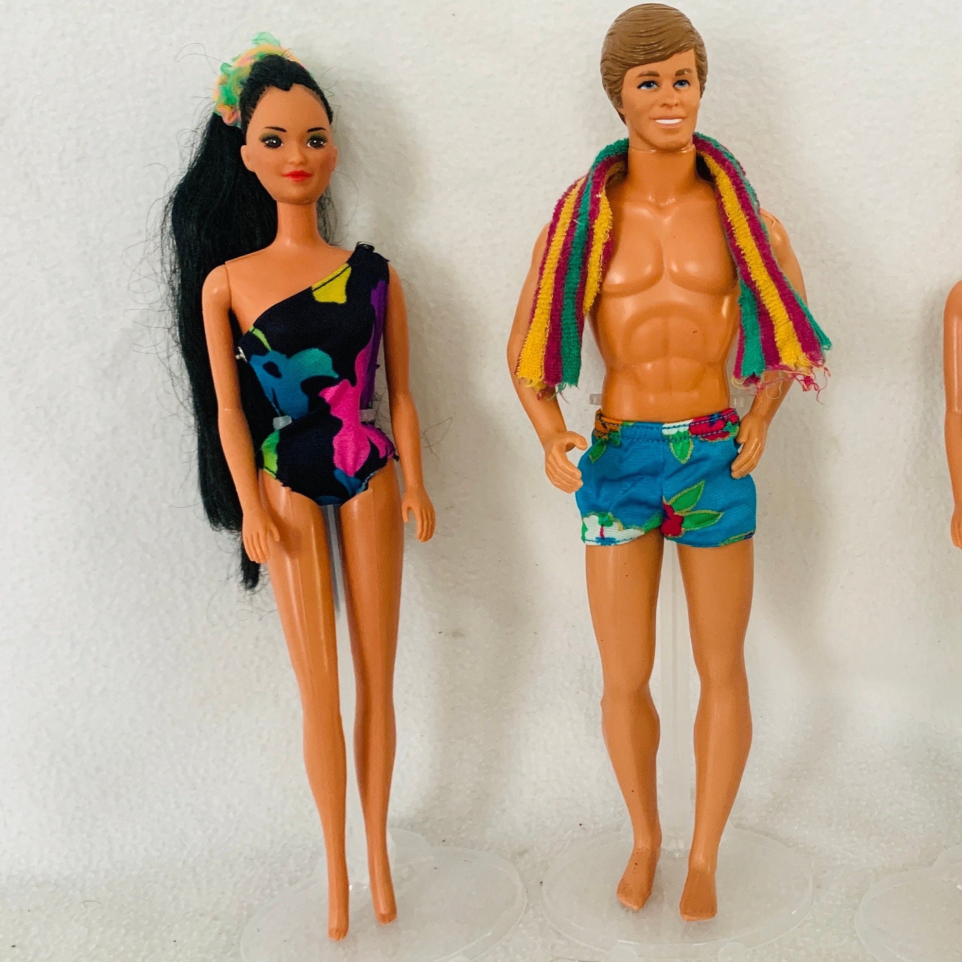 1980 Vintage Barbie Ken Doll & Fashion.