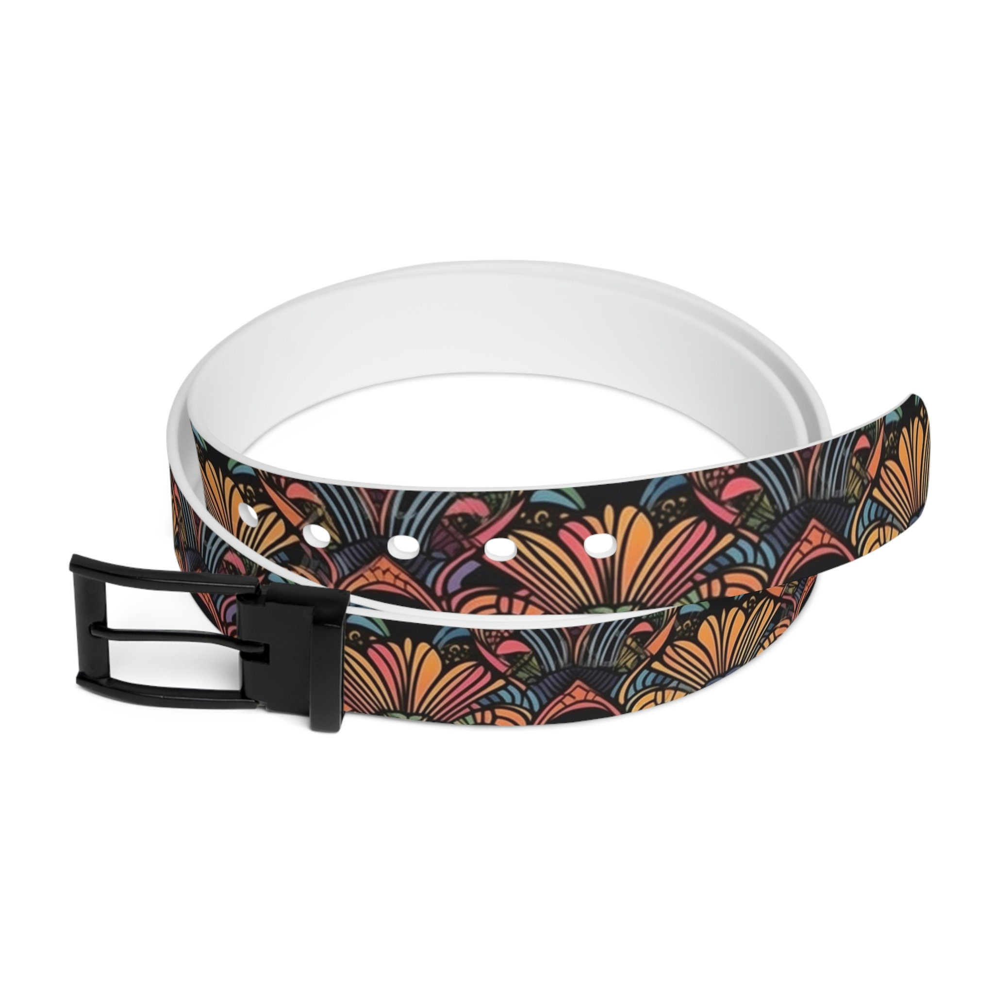 Belt Fun, Playful, Artistic, Cut to Size, Customizable, Unique, Eye