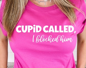 Maglietta divertente di San Valentino, maglietta divertente anti-San Valentino, regalo per gli amici, maglietta grafica, maglietta di San Valentino, top unisex per San Valentino
