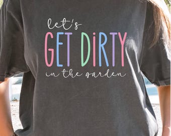 Gardening Lover Comfort Colors® T-shirt, Plant Care Gardener Tee, Flower Growing Gift Shirt, Earthy Garden Apparel, Nature Outdoors Top