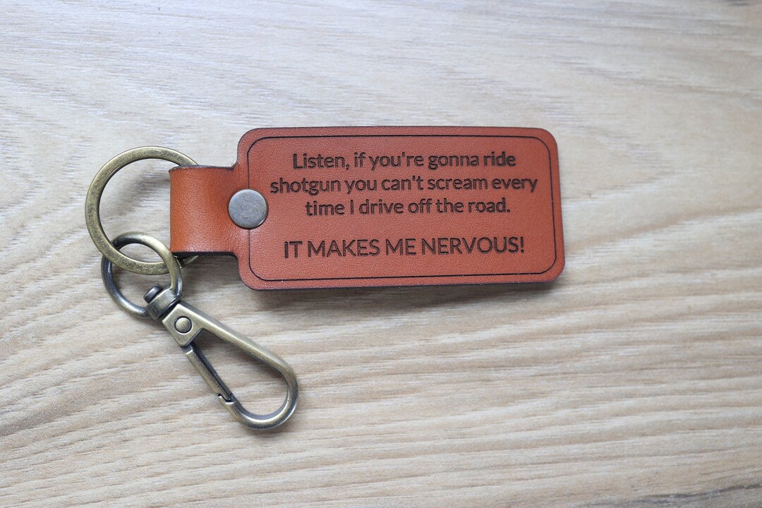 Humour Key Rings Bad Driver Gift |common Sense Humor | Dad Joke | Clean Humor | Sarcasm ...