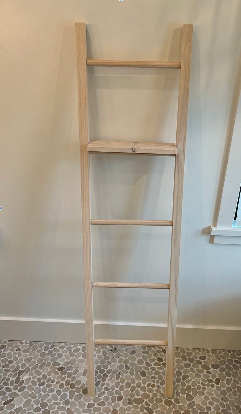 How to Make a Towel Ladder Etsy