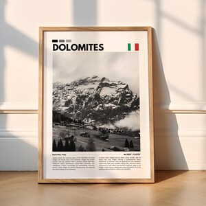 Dolomites Photography Print: Italian Alps Landscape, Travel Inspiration