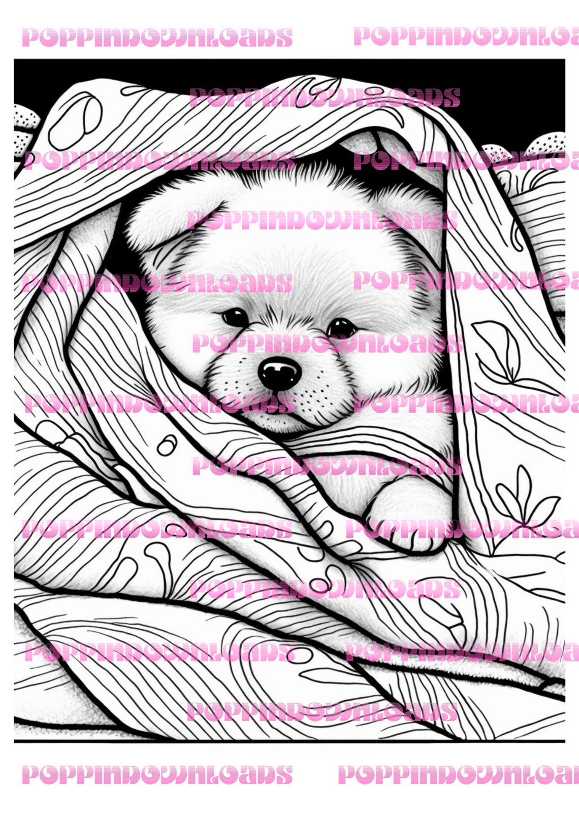 20 Puppy Coloring Pages Printable Puppies Coloring for Kids Coloring ...