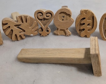 Adinkra Batik Stamps Handmade in Ghana