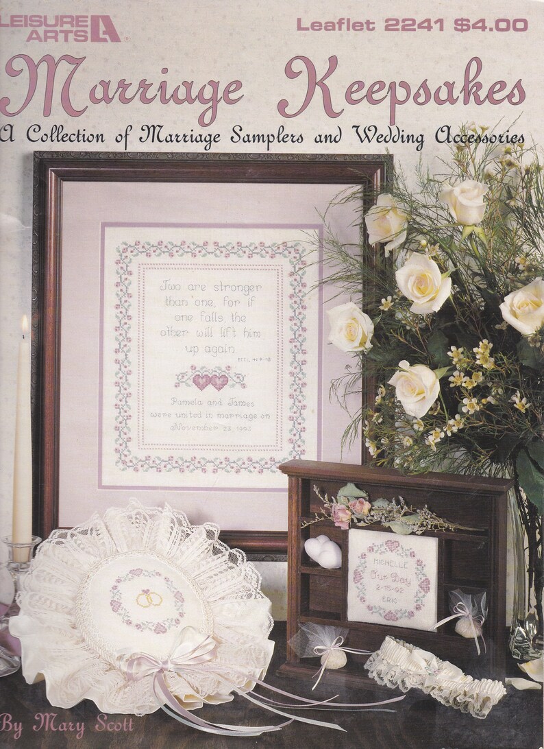Cross Stitch Patterns Marriage, Family, Flowers Etsy