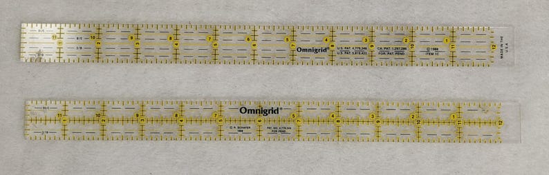 Thin Rectangle Quilting Rulers - Etsy