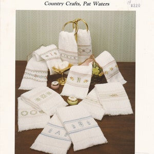 Monogram Cross Stitch Design Patterns - 3 Booklets