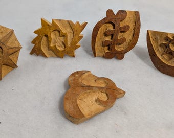 Adinkra Batik Stamps Handmade in Ghana
