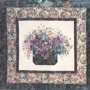 Watercolor Basket Quilt Pattern