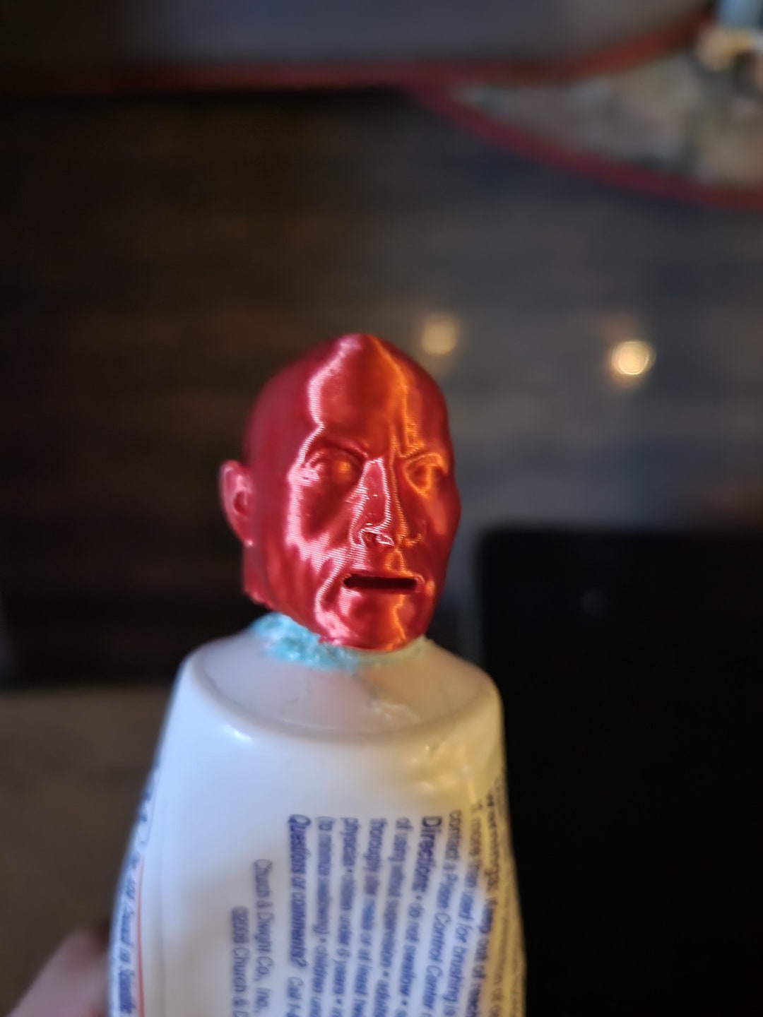 Dwayne Johnson Toothpaste Cap Dispenser Mouth 3D Printed Etsy