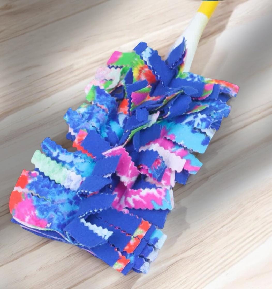 Multi-Colored (Swiffer Style) Duster Refills/Washable/Reusable/Eco Friendly/Zero Waste/Fleece and Microfiber Dusters Refills