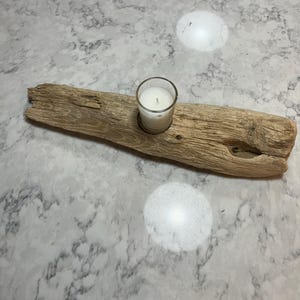 Driftwood Candle Holder