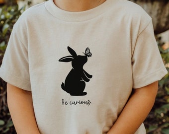 BE CURIOUS Toddler Short Sleeve Tee