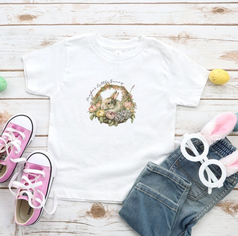 BUNNY Toddler Short Sleeve Tee image 1