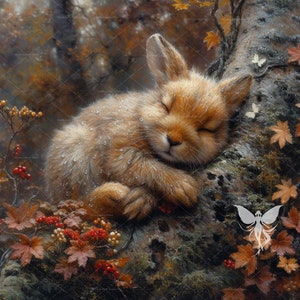 Herbst druckbare Kunst, Herbst Wald Dekor, druckbare Kunst, druckbare Kunst, Herbst Wald Tiere, druckbare Kunst.