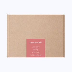 Editable Box Label set | Box label template