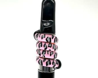 Pink Leopard Cart Cover for Oil Pen Case Stoner Gifts