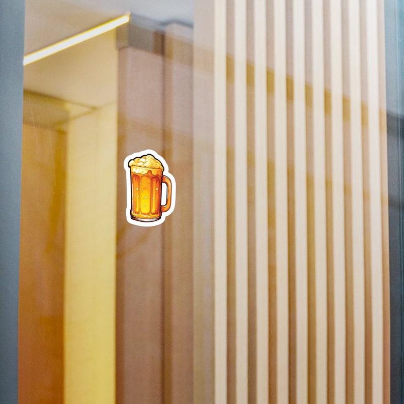 Overflowing Beer Glass Sticker: Cheers to Good Times - Etsy