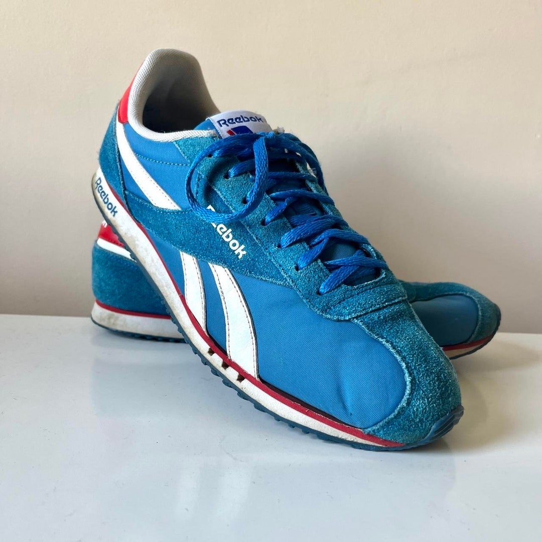 Reebok Royal Alperez Dash blau rot weiBe Wildleder Sneaker Etsy