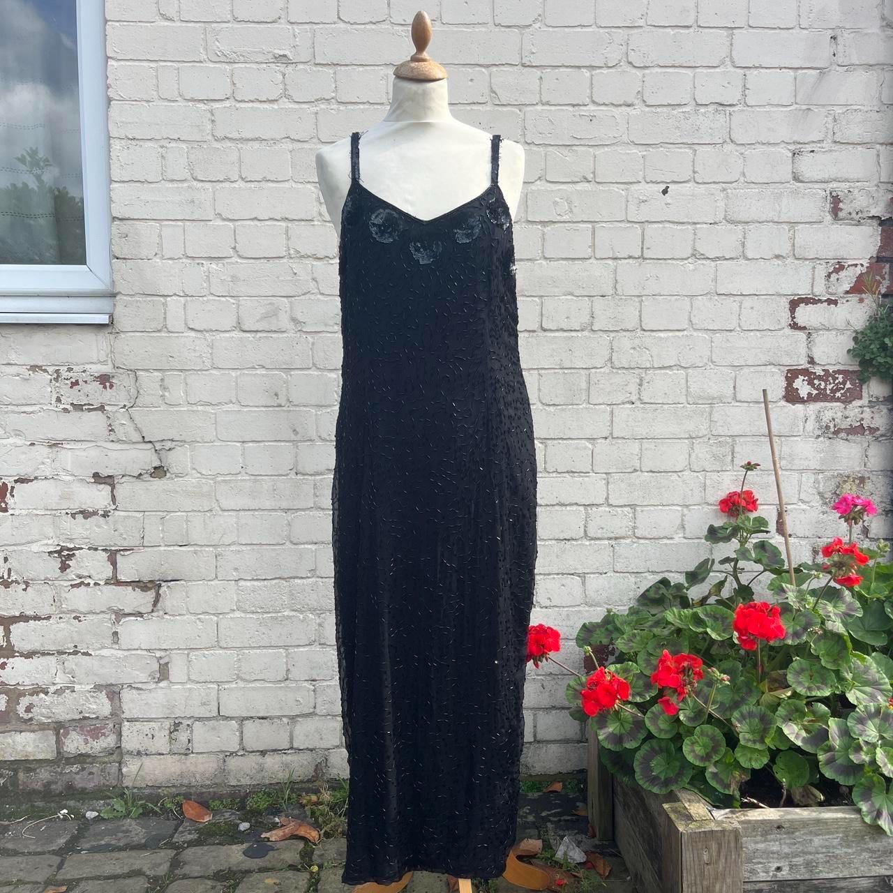 90s Beaded Dress - Etsy UK