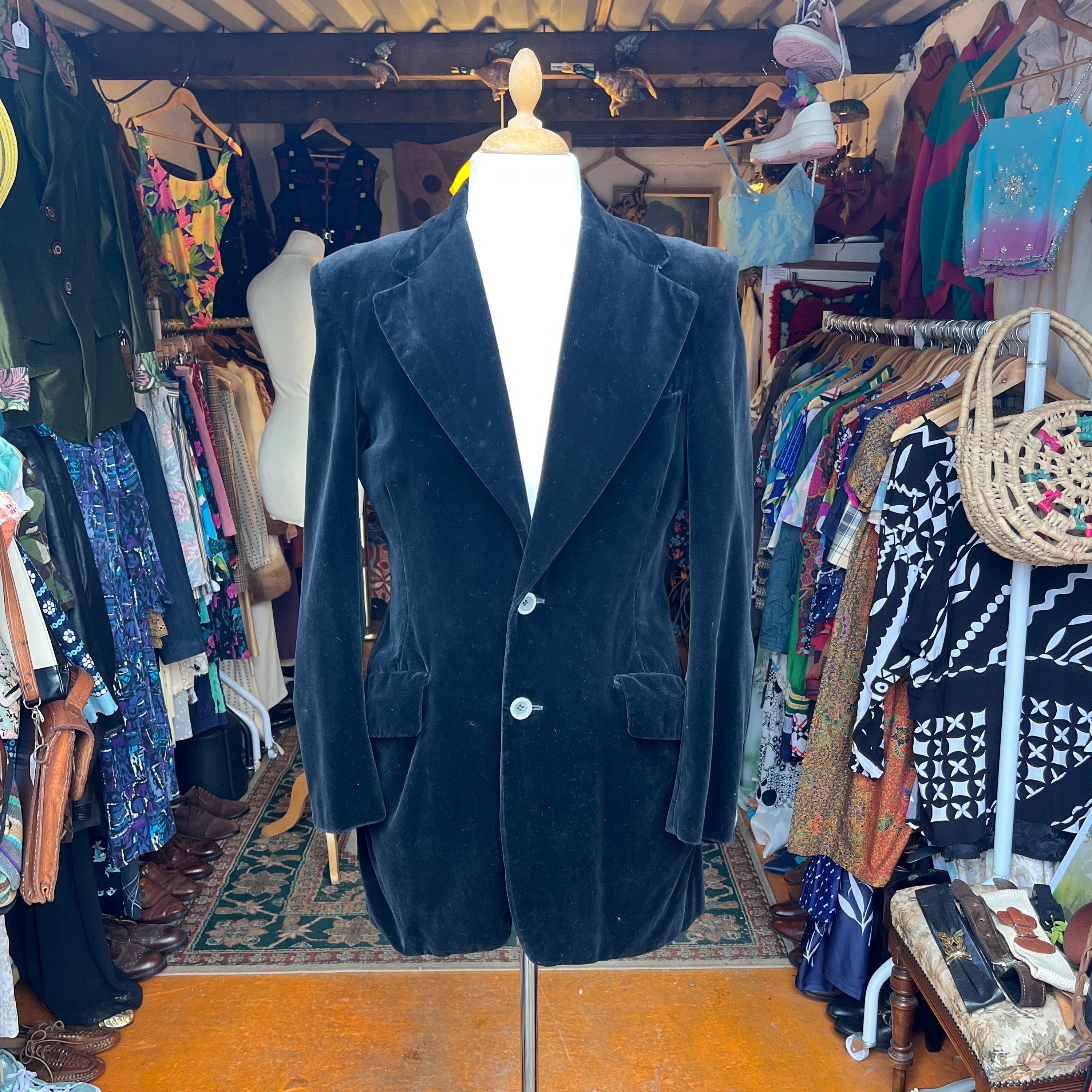 70s Velvet Jacket UK
