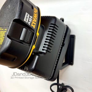 MOUNT for DW9116/DW9226 Dewalt Battery Charger- Dewalt Wall Mount for 18v Battery Charger