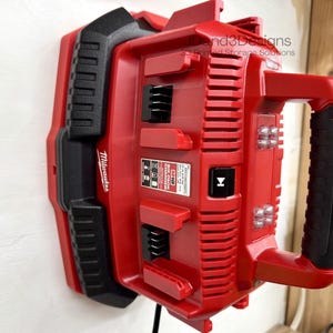 MOUNT for M18 Six-Pack Sequential Charger- Wall Holder for Milwaukee Chargers