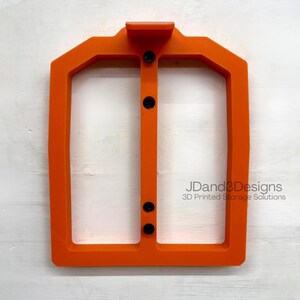 MOUNT for Ridgid Model #R86098 Max Output Battery Charger w/ Top Clamp- Wall Holder for Chargers image 5