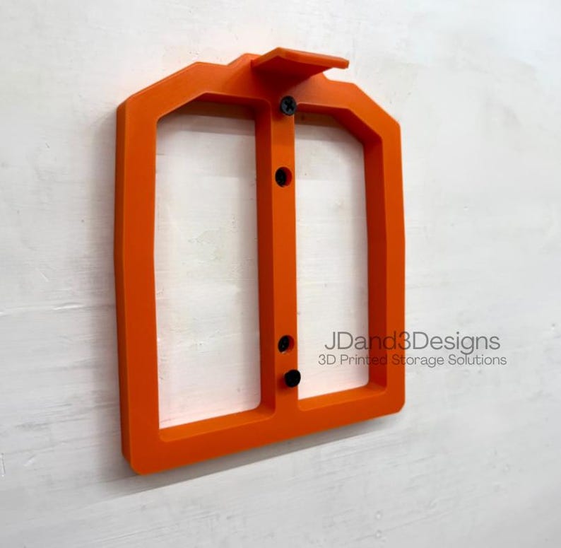 MOUNT for Ridgid Model #R86098 Max Output Battery Charger w/ Top Clamp- Wall Holder for Chargers image 2