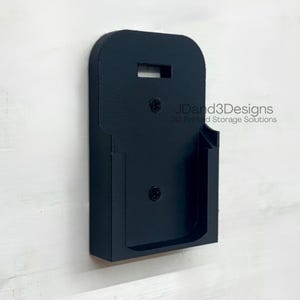 MOUNT for 18v Ridgid Battery- Wall Mount for any 18v Ridgid Battery image 2
