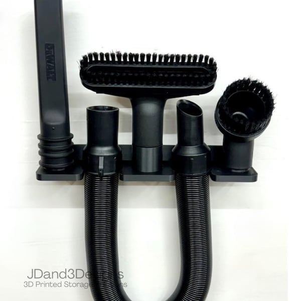 MOUNT for Dewalt Vacuum Tool Accessories Holder- Wall Mounted Holder for Vacuum Accessories- Tool Hangers- Garage Mounts