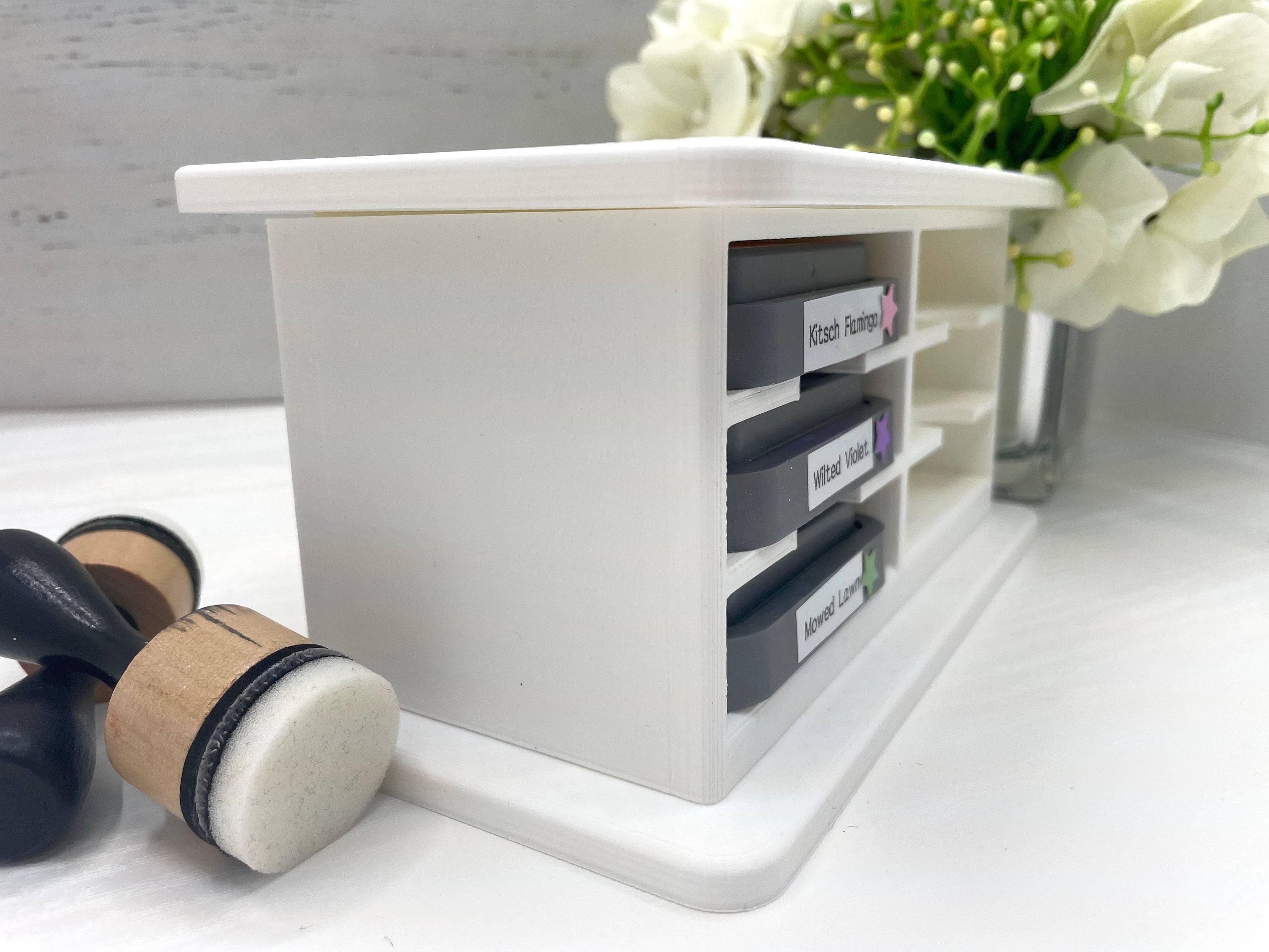 Ink Pad Storage Unit Distress Ink Pad Storage 3D Printed Storage