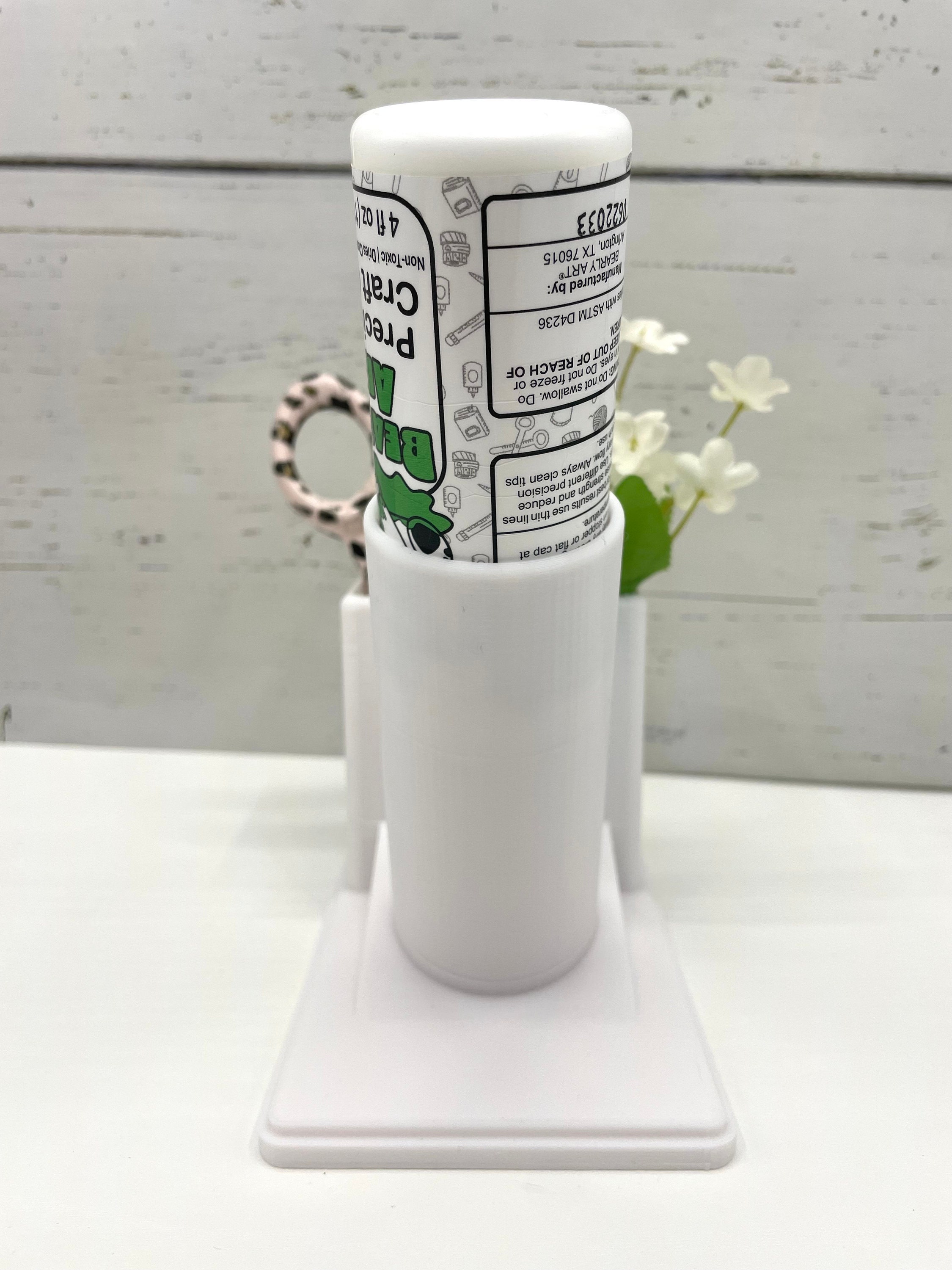 Glue Holder Caddy Glue Stand Caddy Craft Organization Detachable Glue