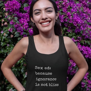 Sex Ed, Canottiera sognatrice da donna, Educatrice sessuale, Sex Positive, Principi di piacere, Sessuologa, Sessuologa, Piacere positivo, Empowerment