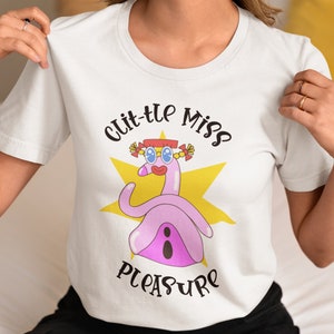 Clitoride eccentrico, maglietta morbida, piacere femminile, educazione sessuale, educatore sessuale, sessuologi, terapista sessuale, vulva, clitoride, sessuologia, comodo, orgasmo,