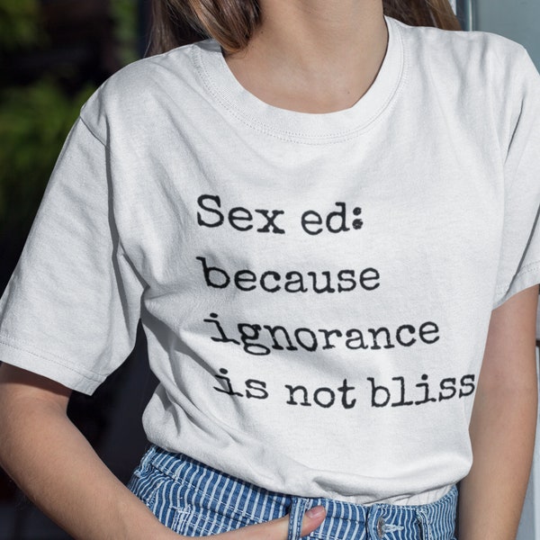 Sex education, Unisex Garment-Dyed T-shirt, sex coach, sexologist, birds and the bees, sexuality, lgbtqia, arousal, sexy, sex therapist,