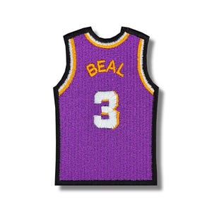 Écusson brodé pour maillot de basket-ball Bradley Beal Phoenix Suns