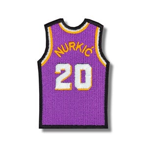 Écusson brodé pour maillot de basket-ball Jusuf Nurkić Phoenix Suns
