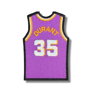 Kevin Durant Phoenix Suns basketbalshirt geborduurde patch